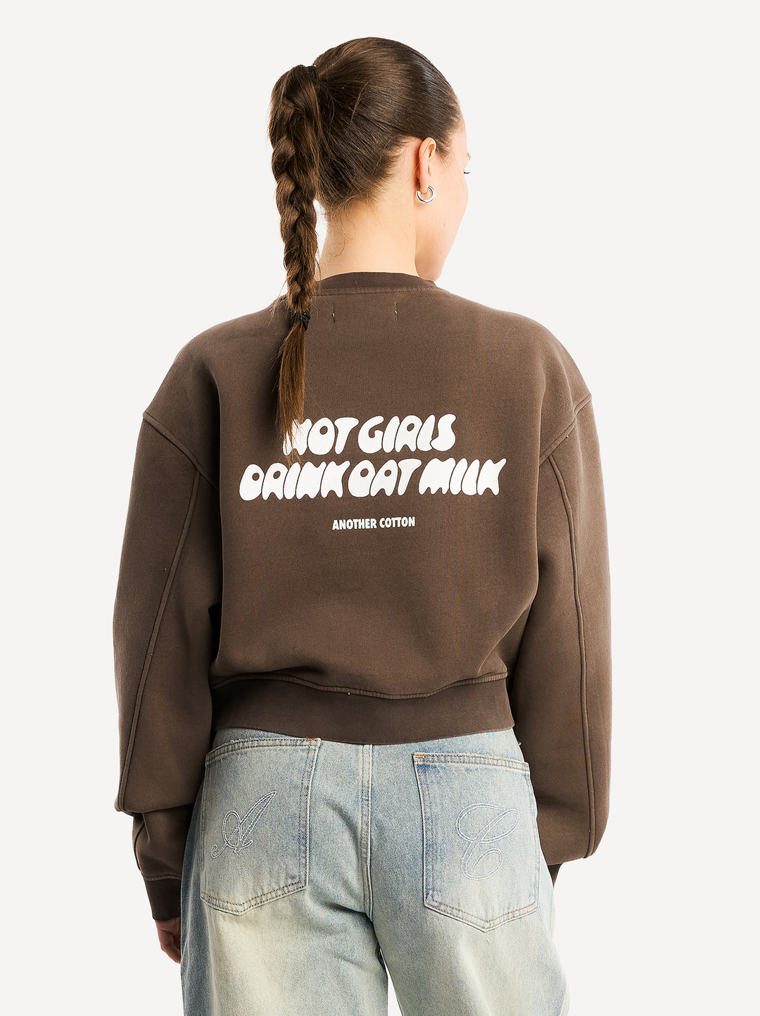Hot Girls Sweatshirt Cropped Sweatshirt