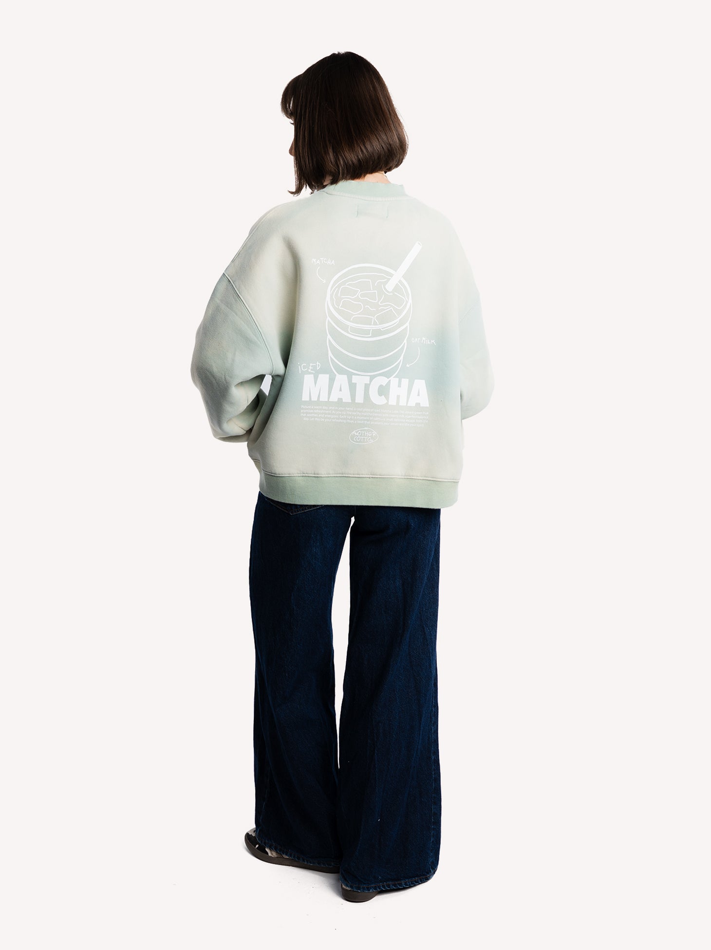 Matcha A Mio Oversized Sweatshirt – AnotherCottonLab