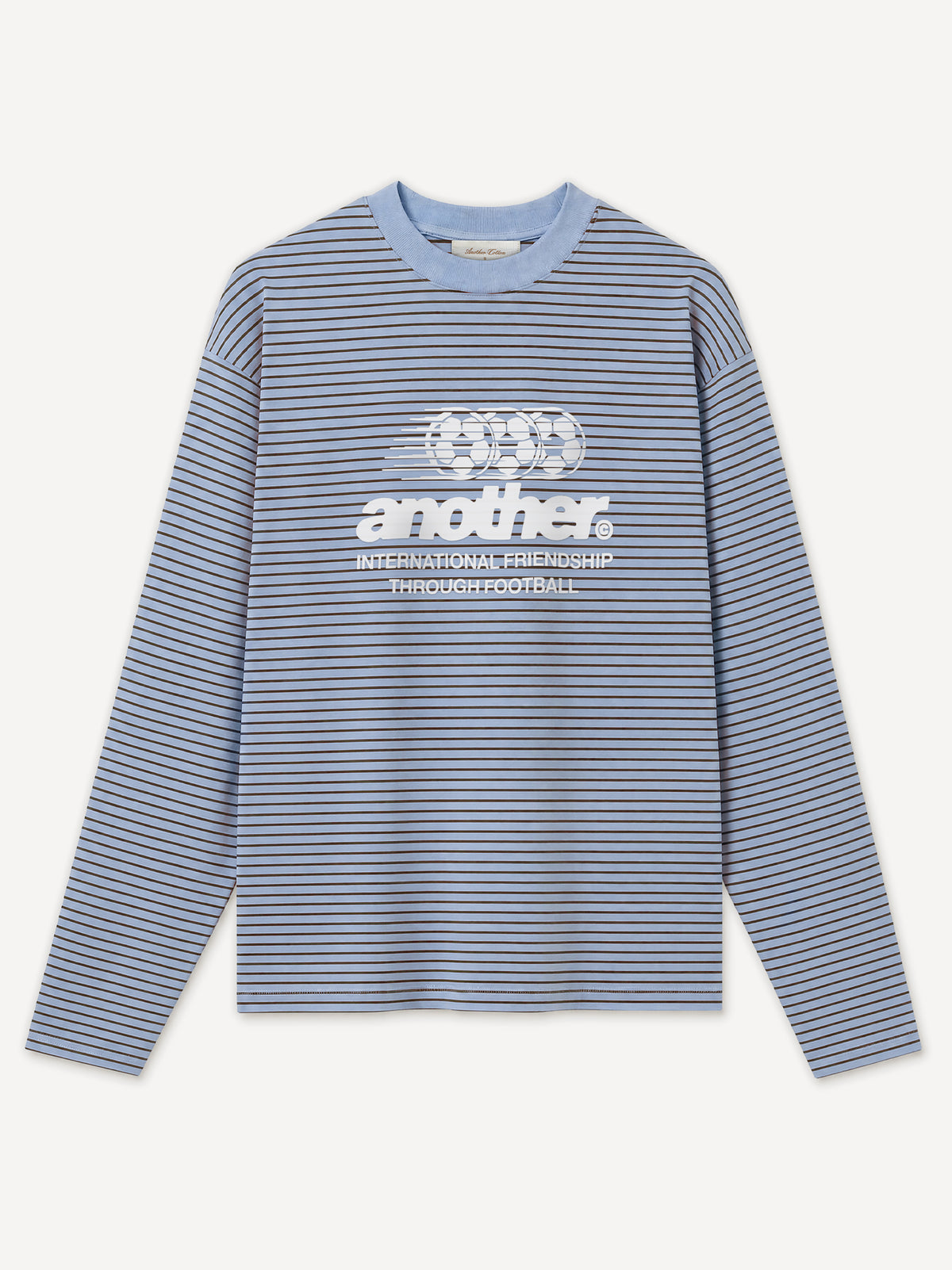 International Friendship Longsleeve – Sky Blue Stripes