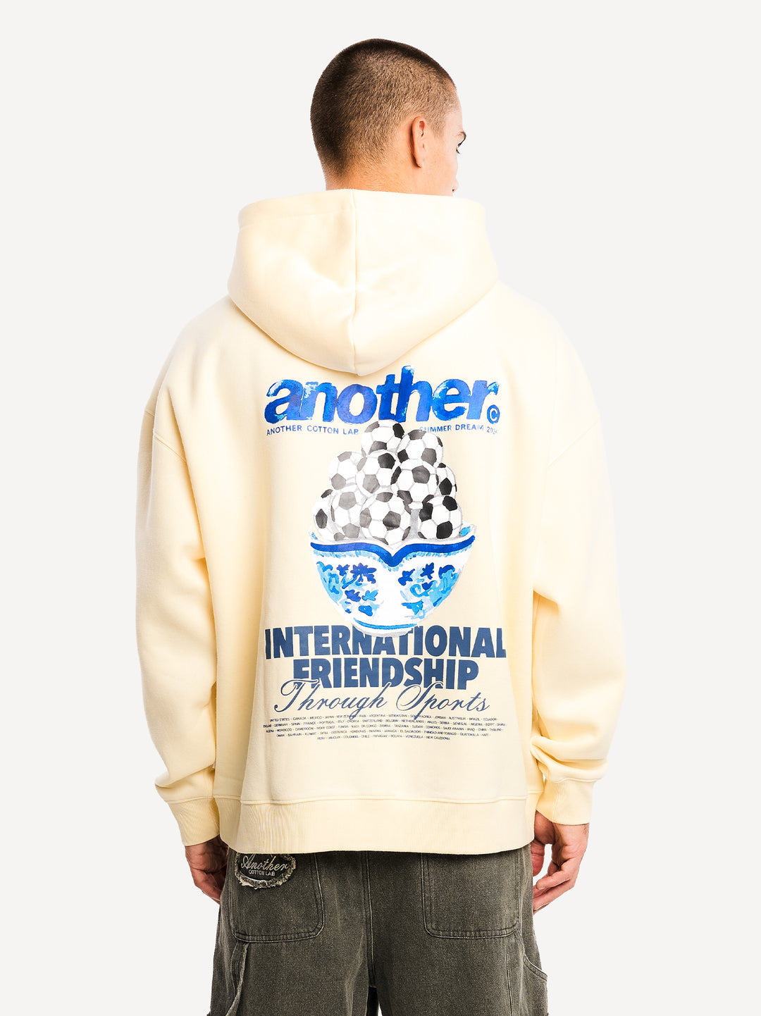 International Friendship Hoodie — Off White