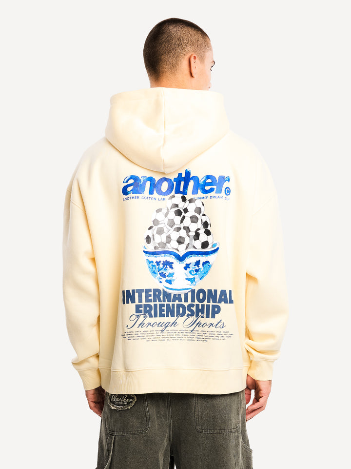 International Friendship Hoodie — Off White