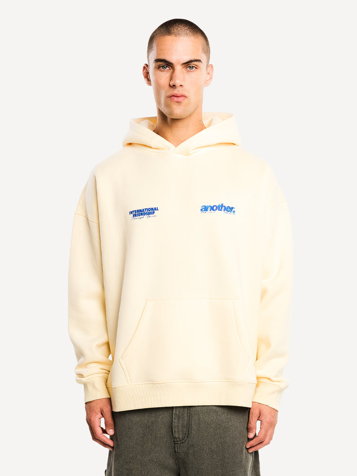 International Friendship Hoodie — Off White