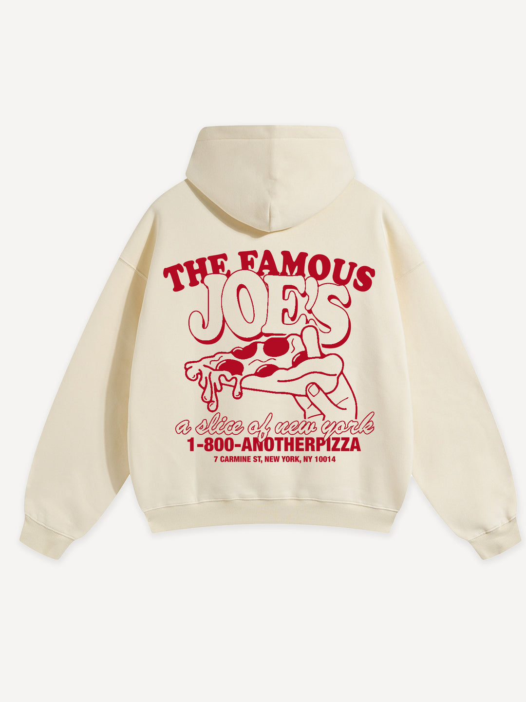 Joes Pizza Oversized Hoodie