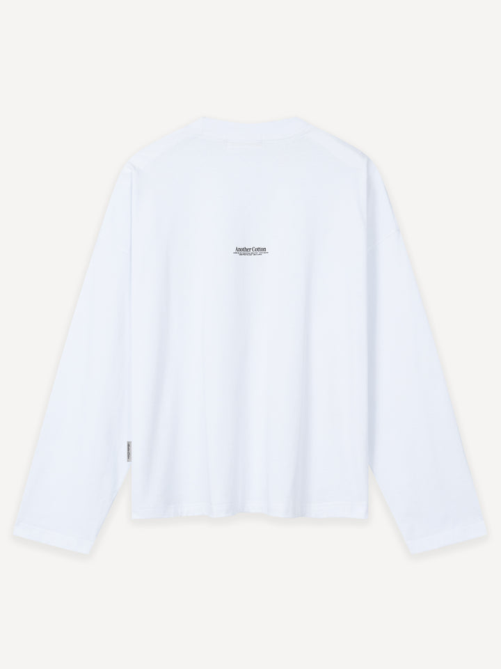 Kisses From The Coast Longsleeve — White