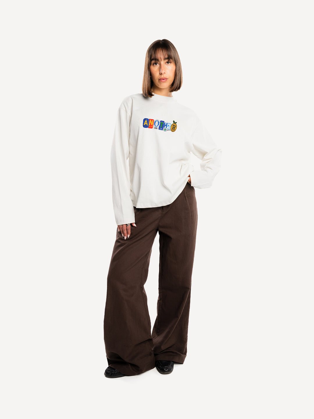 Kisses From The Coast Longsleeve — White