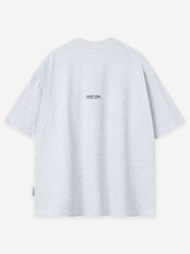 Kisses From The Coast T-Shirt — Ash Grey