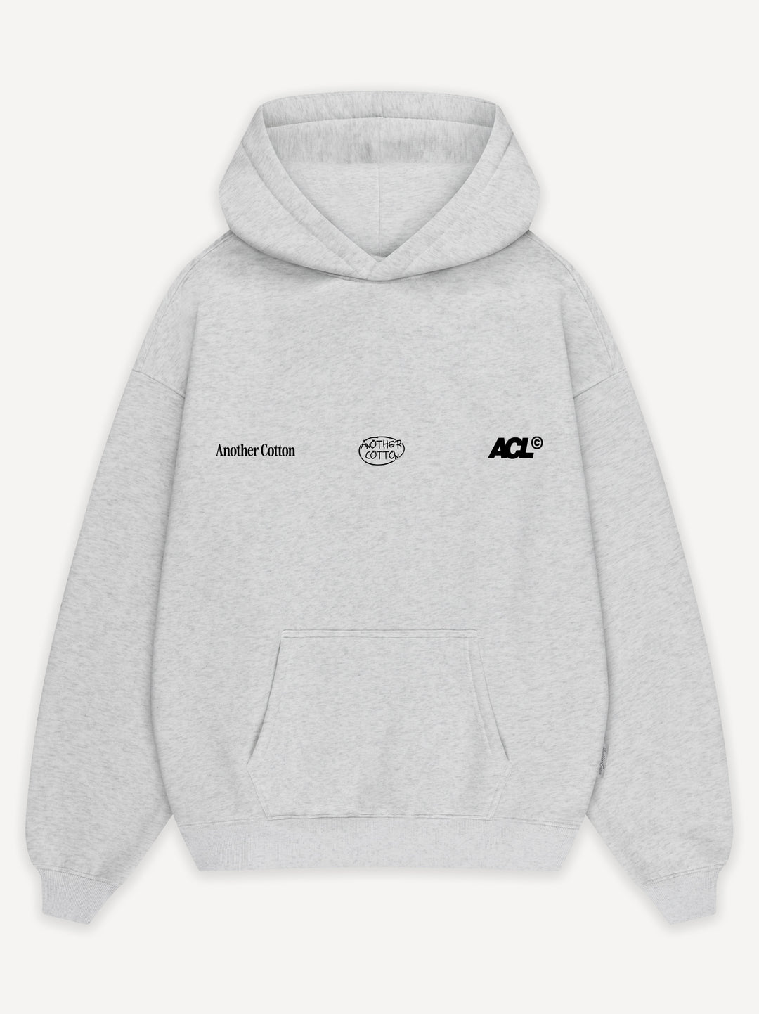 Late Night Talks Hoodie — Heather Grey