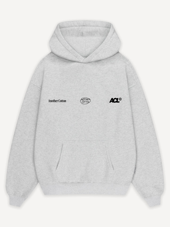 Late Night Talks Hoodie — Heather Grey