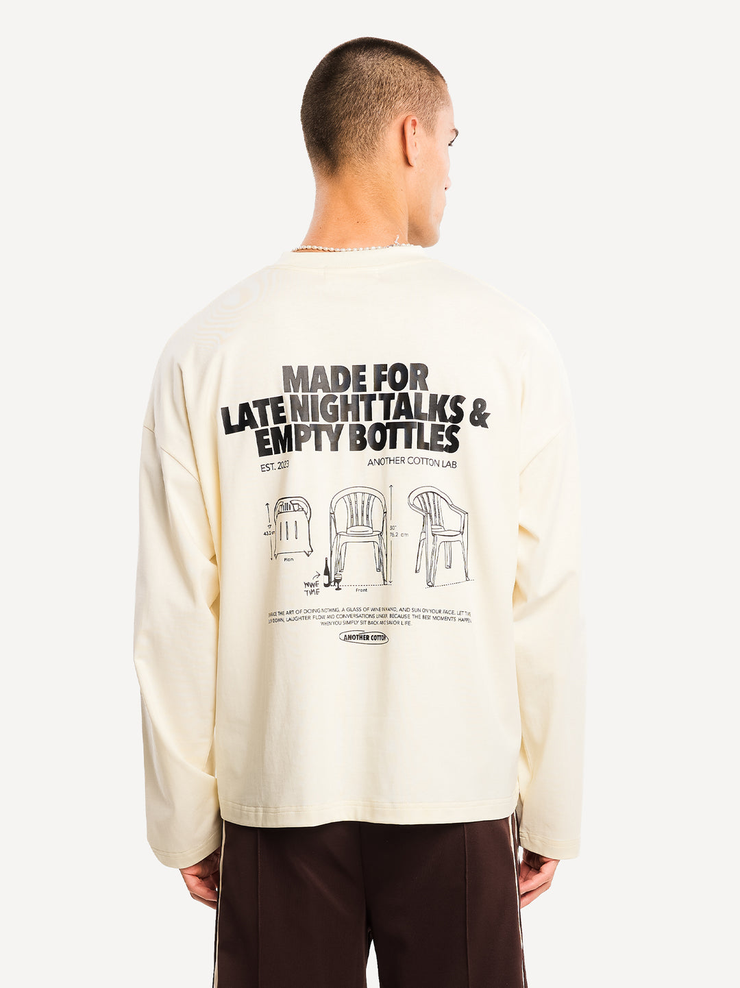 Late Night Talks Longsleeve — Off White