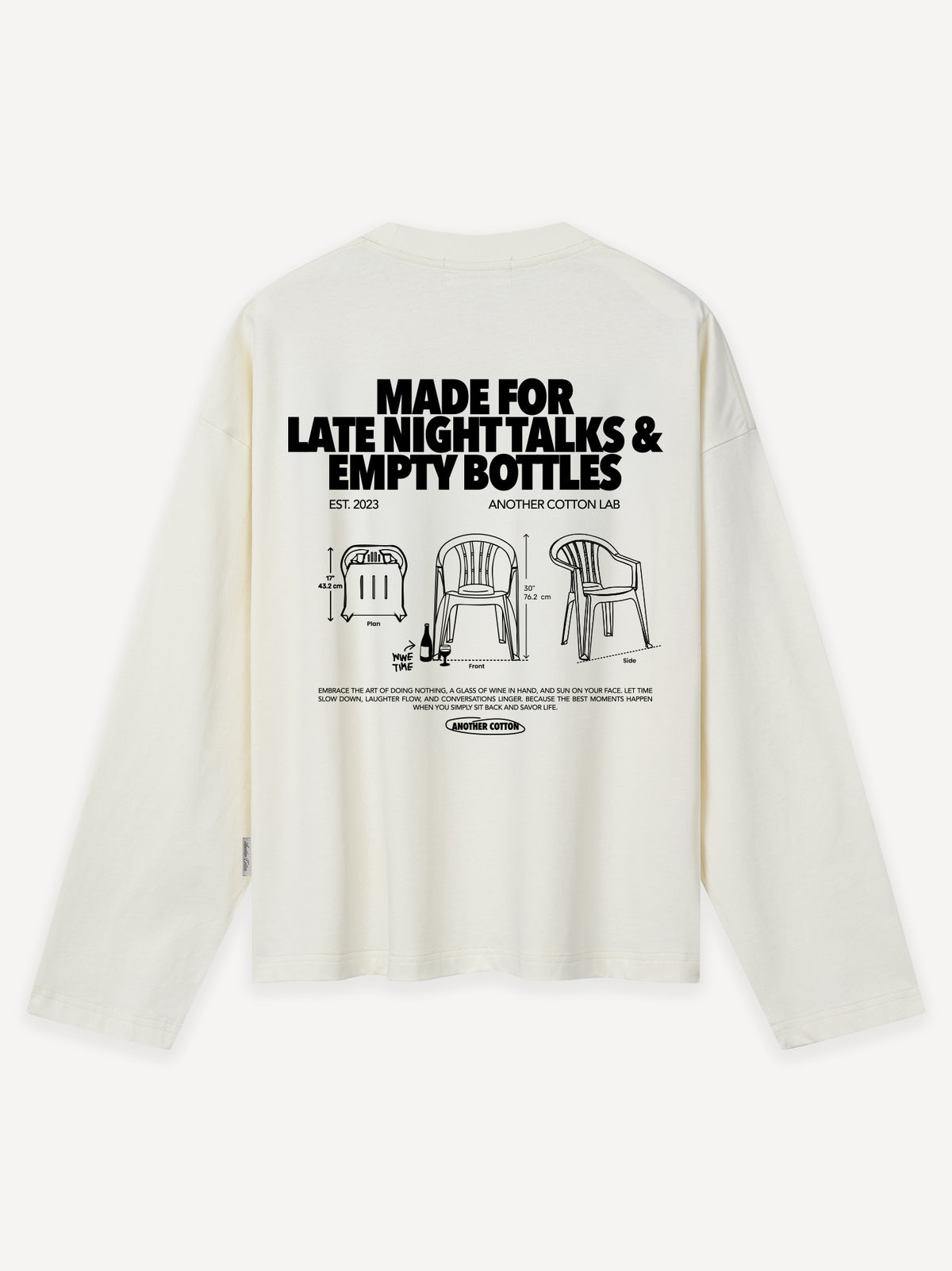 Late Night Talks Longsleeve – Off White