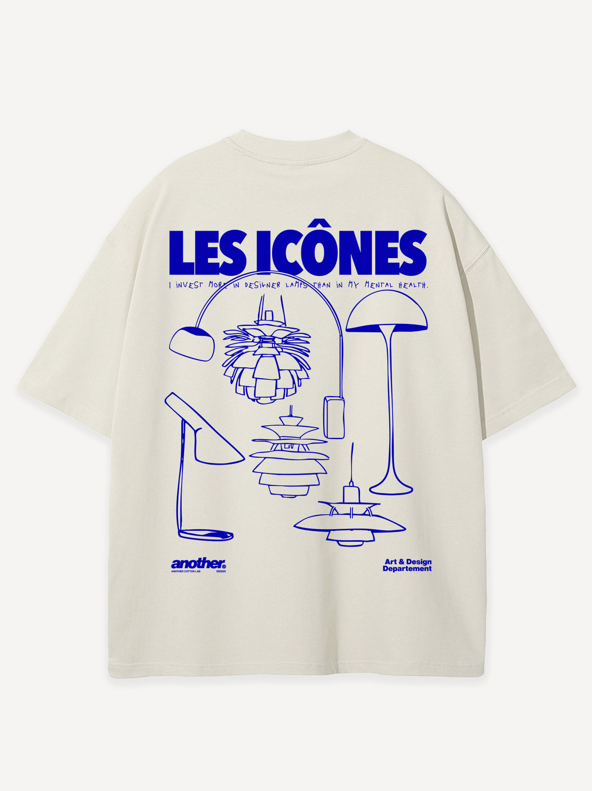 Les Icônes Oversized T-Shirt – Off White