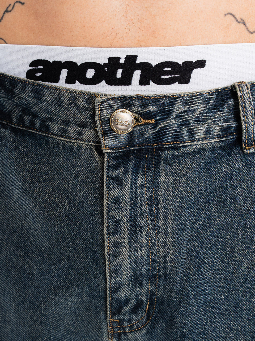Destroyed Baggy Denim Shorts