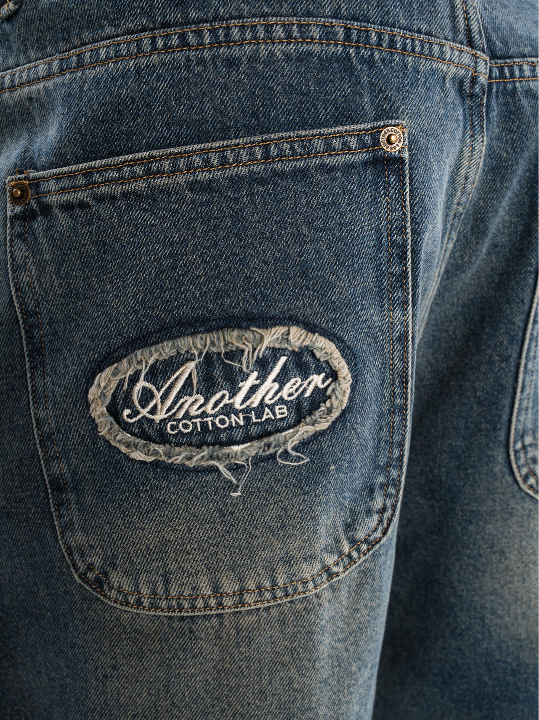 Destroyed Baggy Denim Shorts