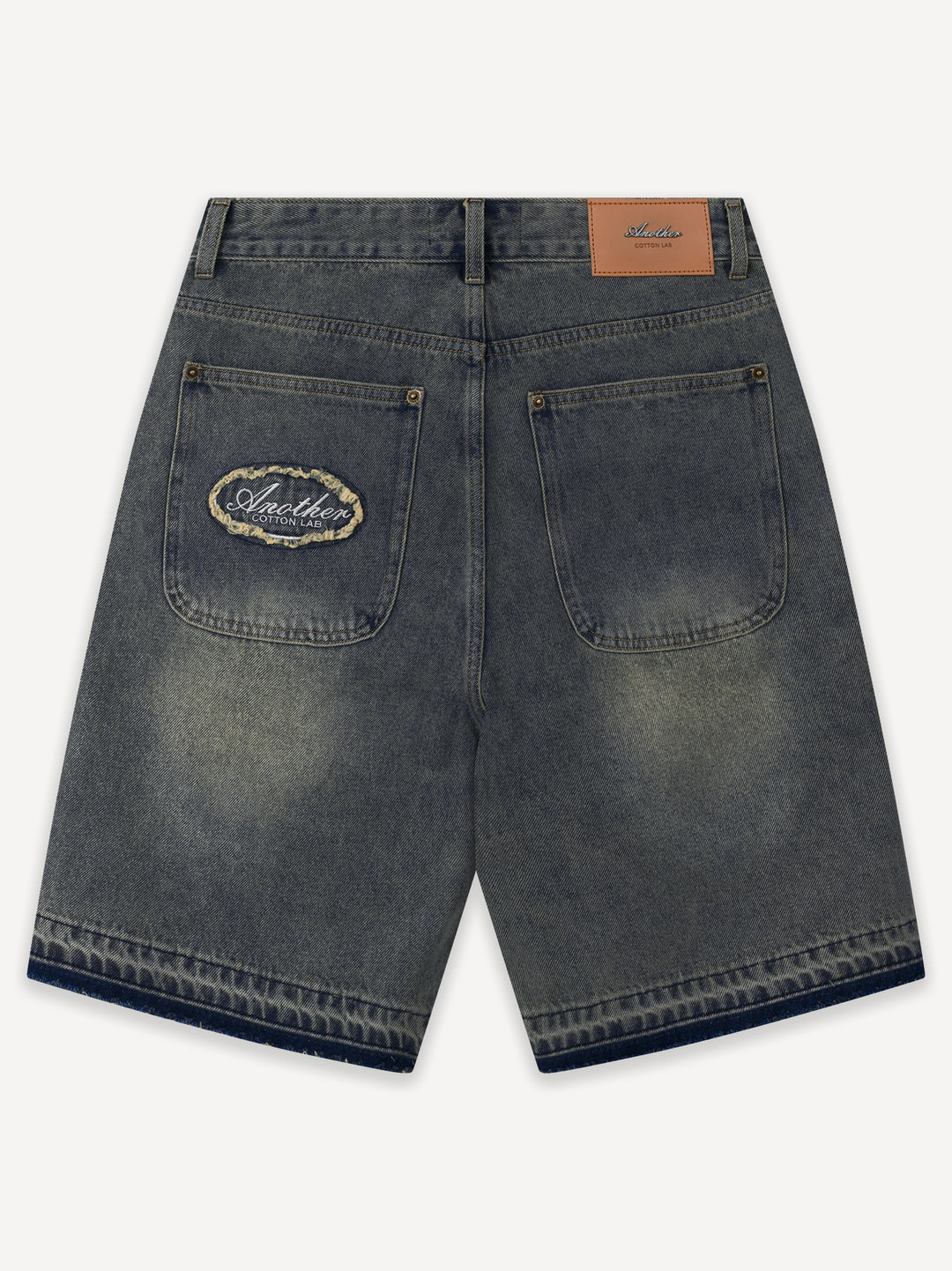 Destroyed Baggy Denim Shorts