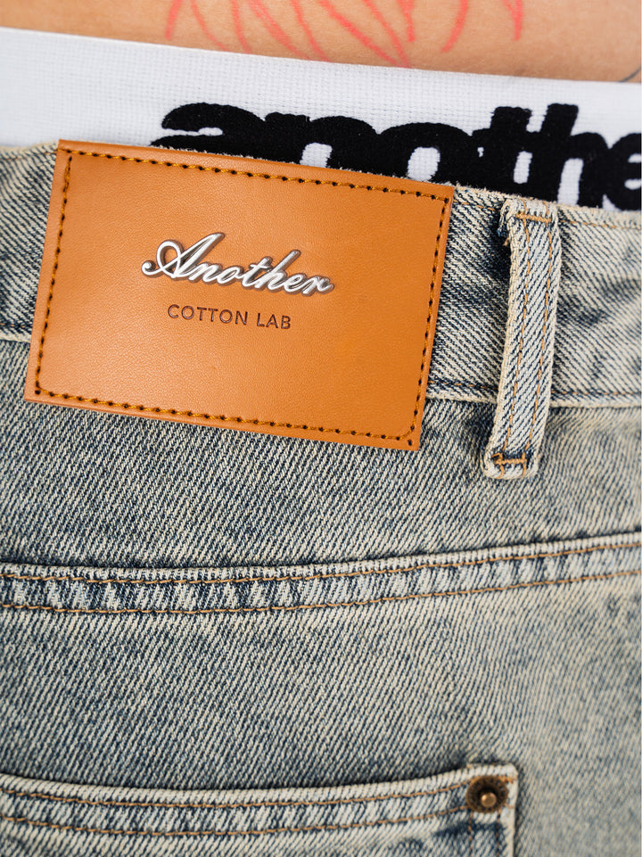 Destroyed Baggy Denim Shorts