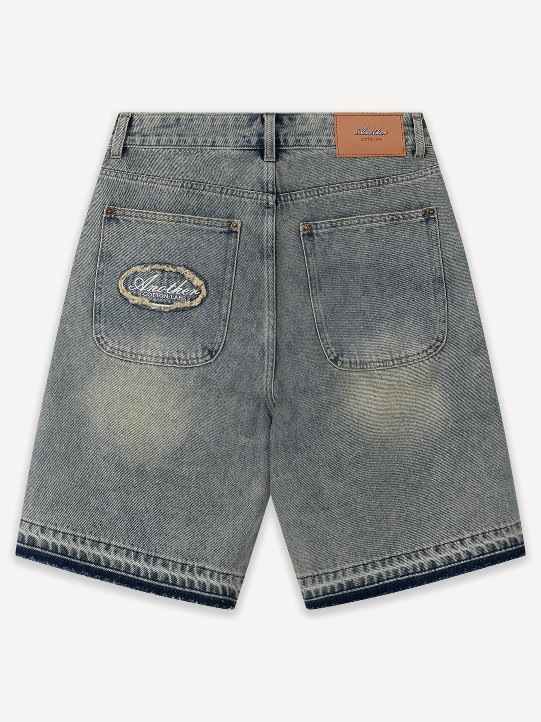 Destroyed Baggy Denim Shorts