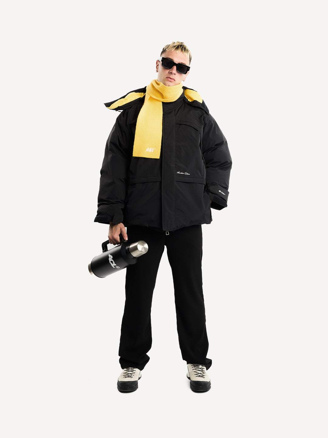 Another Tech Long Puffer Jacket