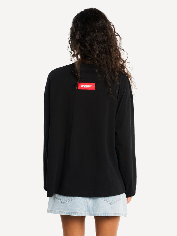 Love my Boyfriend Longsleeve — Black