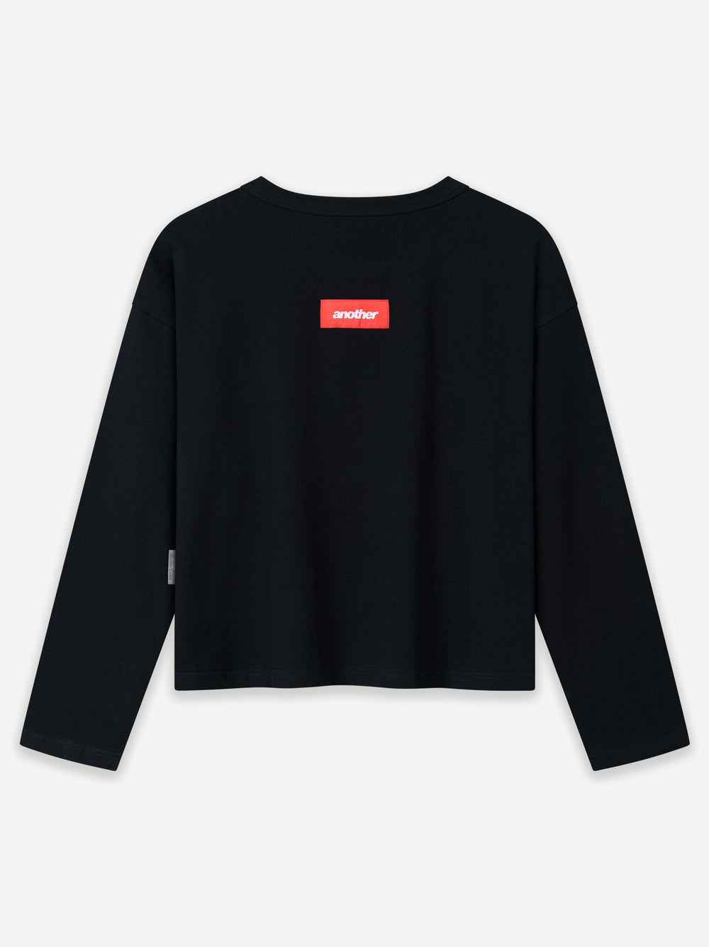 Love My Girlfriend Cropped Longsleeve — Black