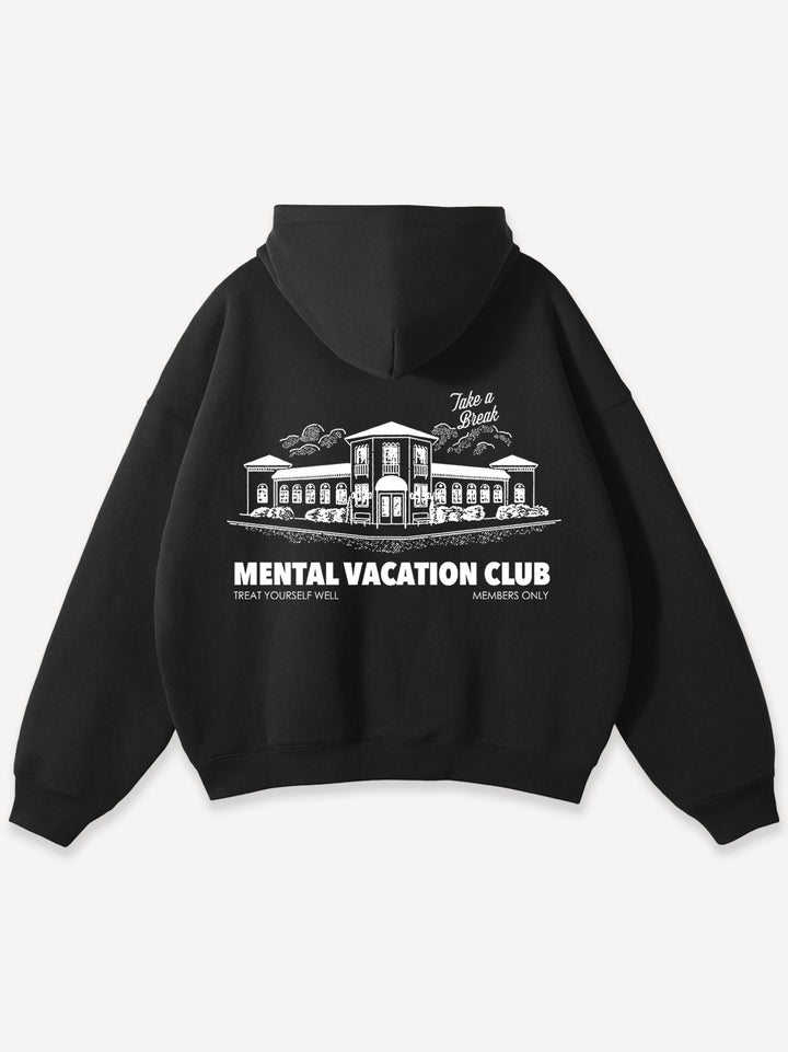 Mental Vacation Club Oversized Hoodie