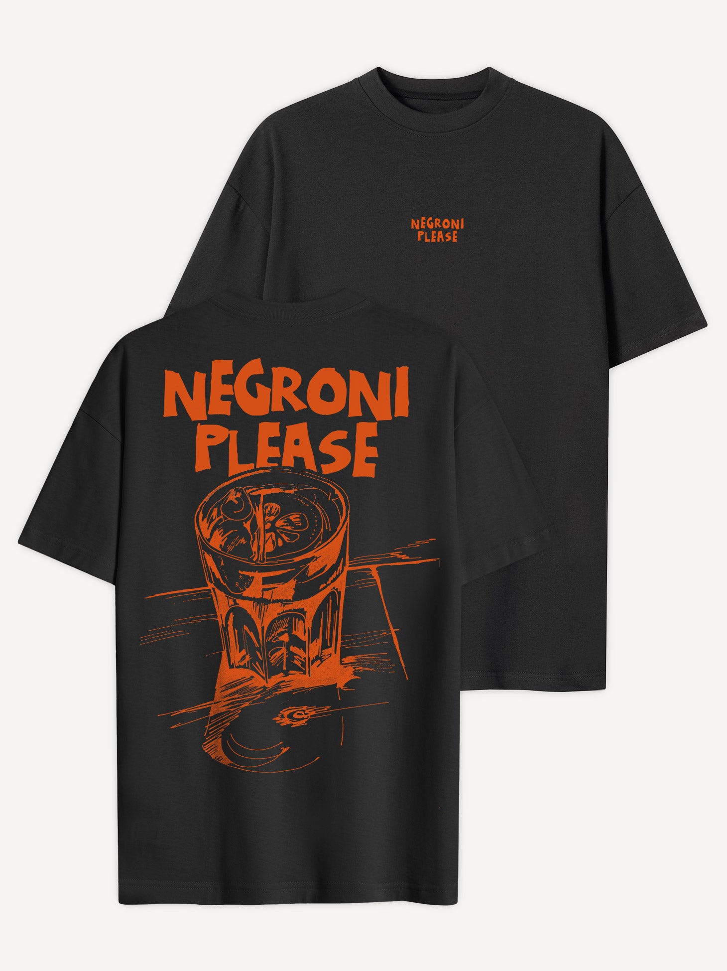 Negroni Please Sketch T-Shirt – AnotherCottonLab