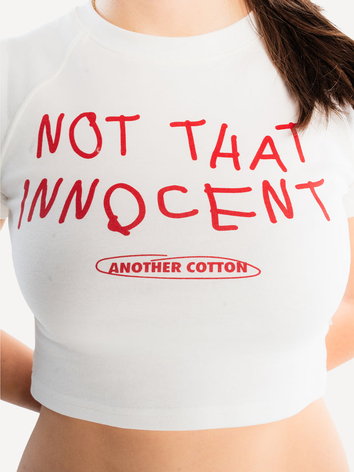 Not Innocent Crop Top