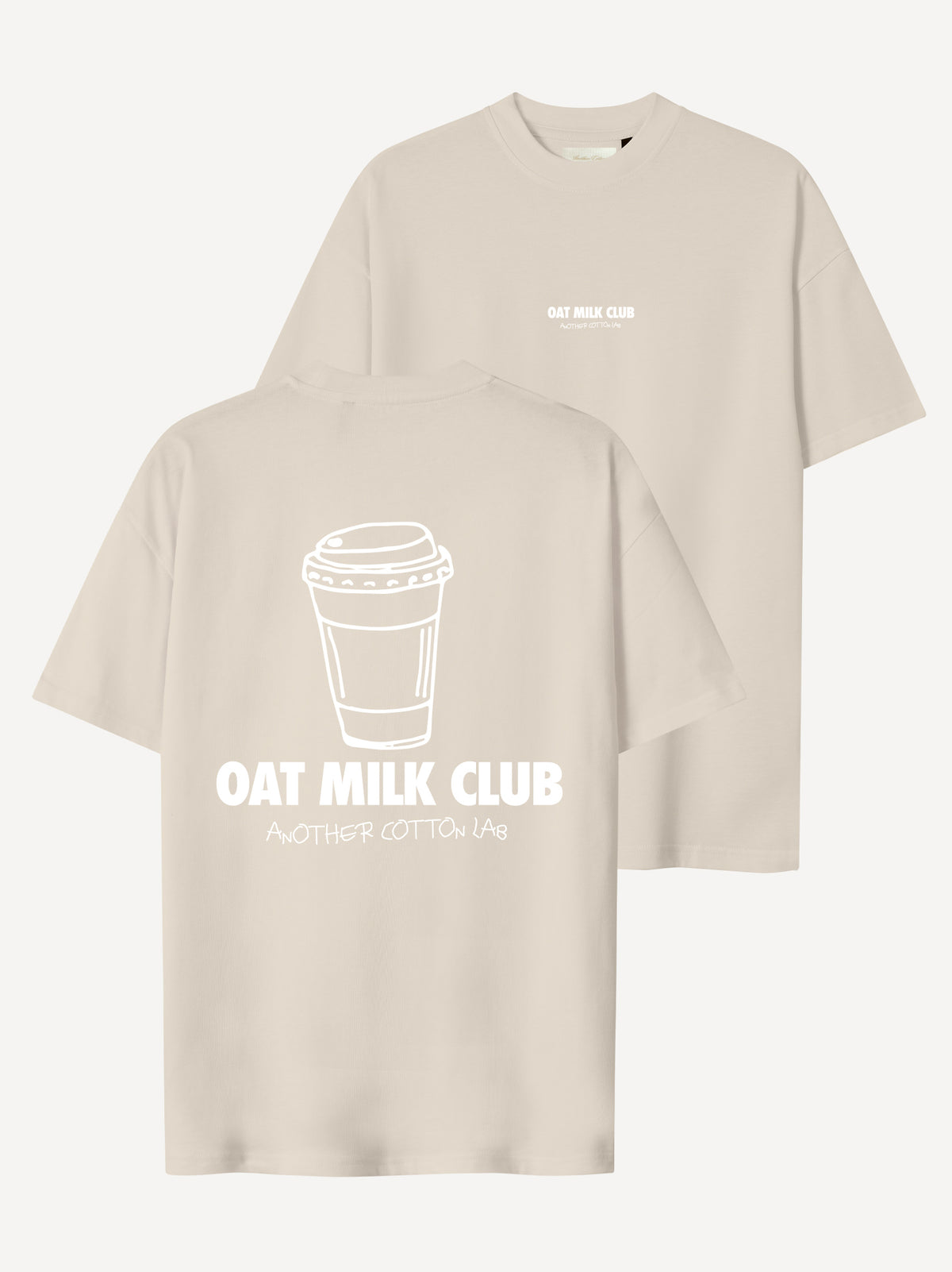 Oat Milk Club T-Shirt – Sand
