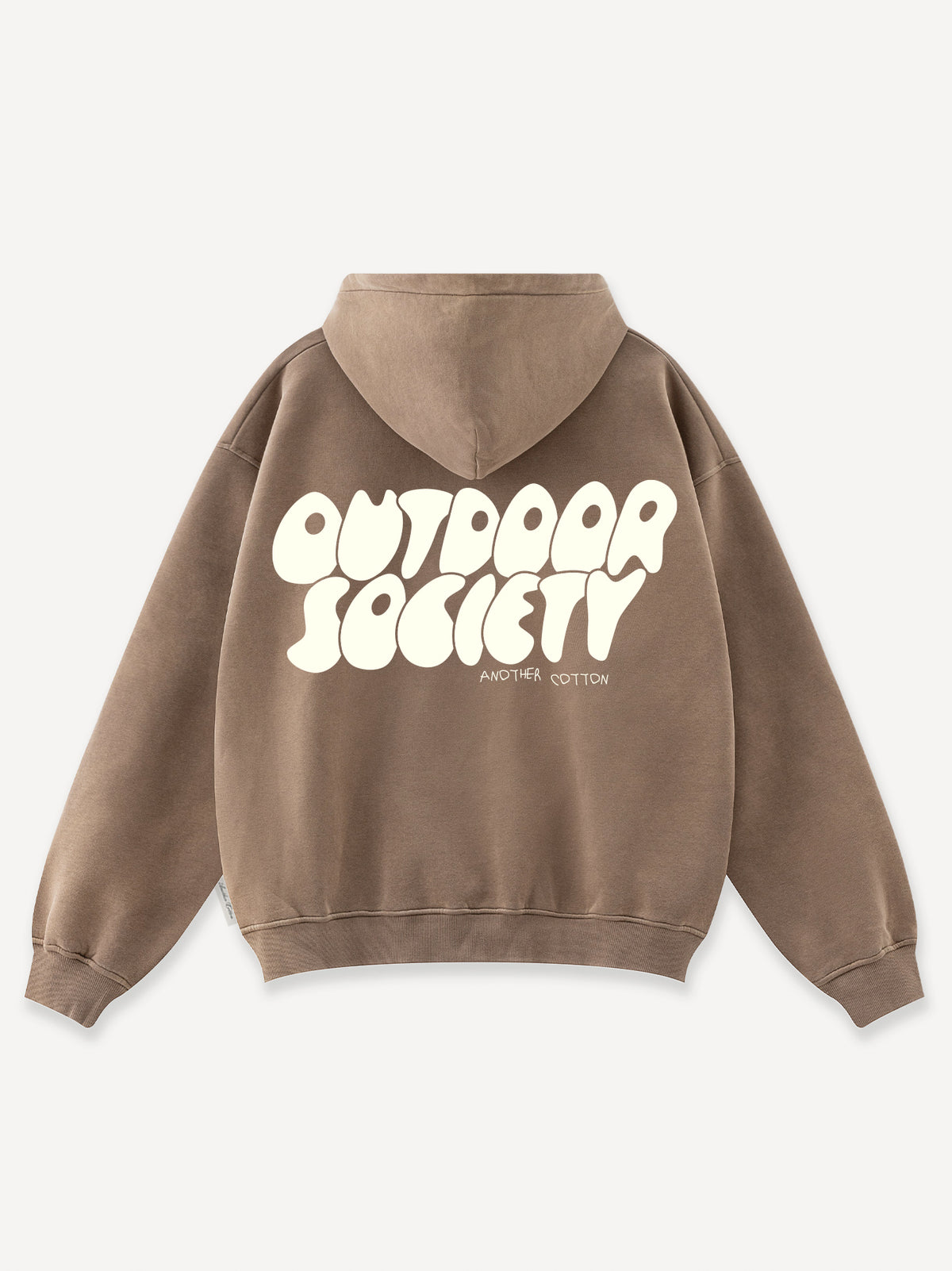 Outdoor Society Washed Hoodie – Washed Brown