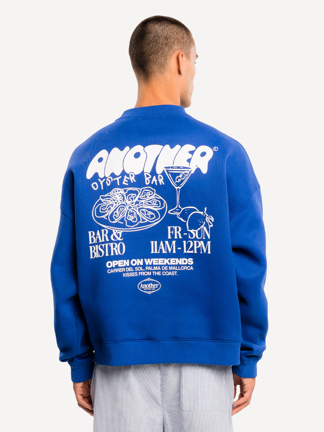 Oyster Bar Sweatshirt — Royal Blue