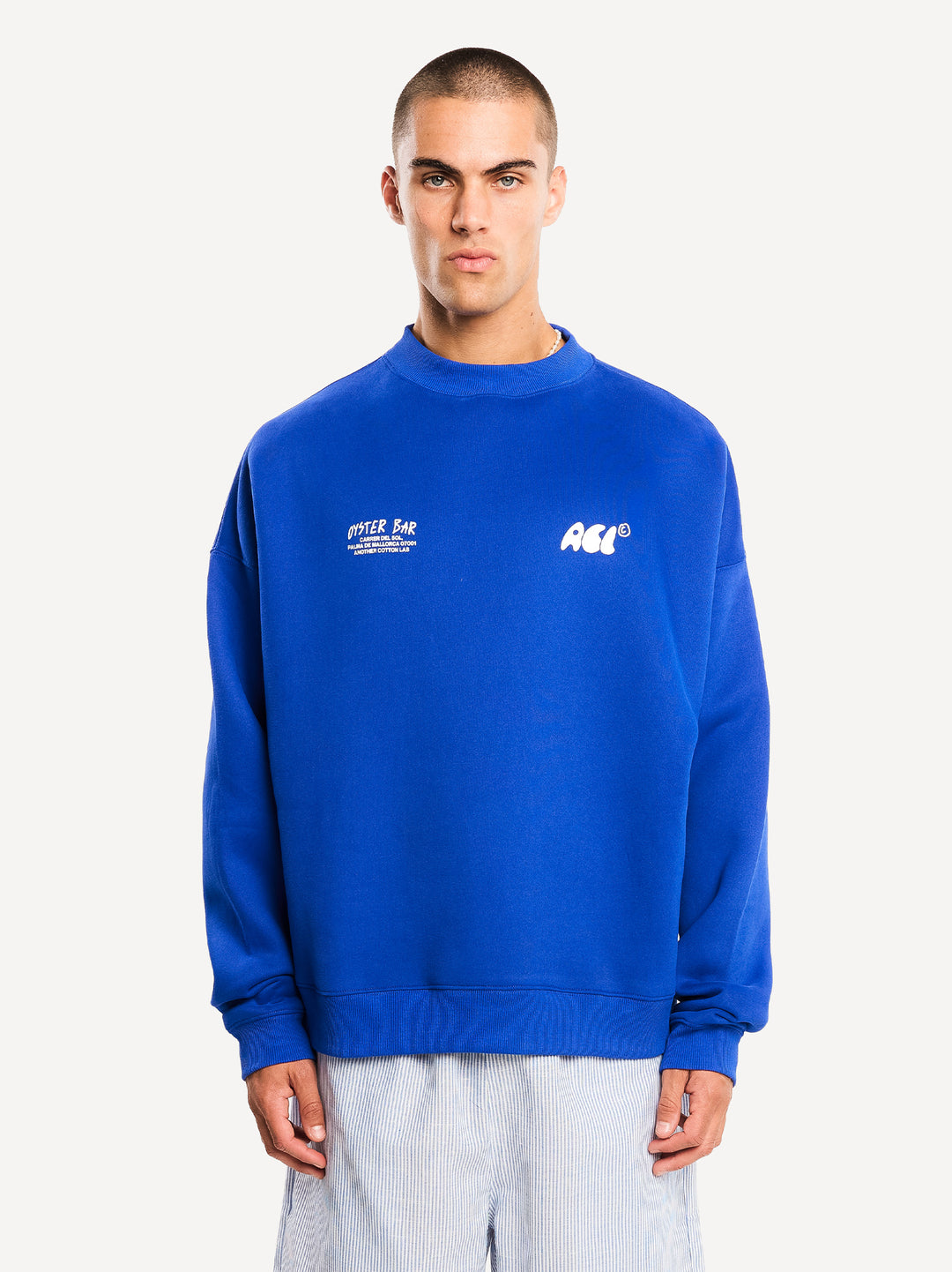 Oyster Bar Sweatshirt — Royal Blue