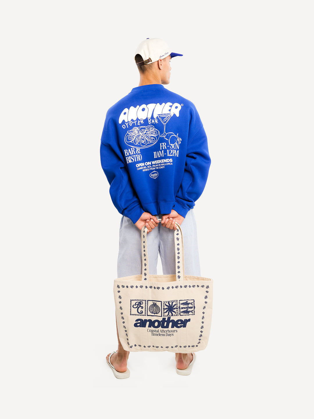 Oyster Bar Sweatshirt — Royal Blue