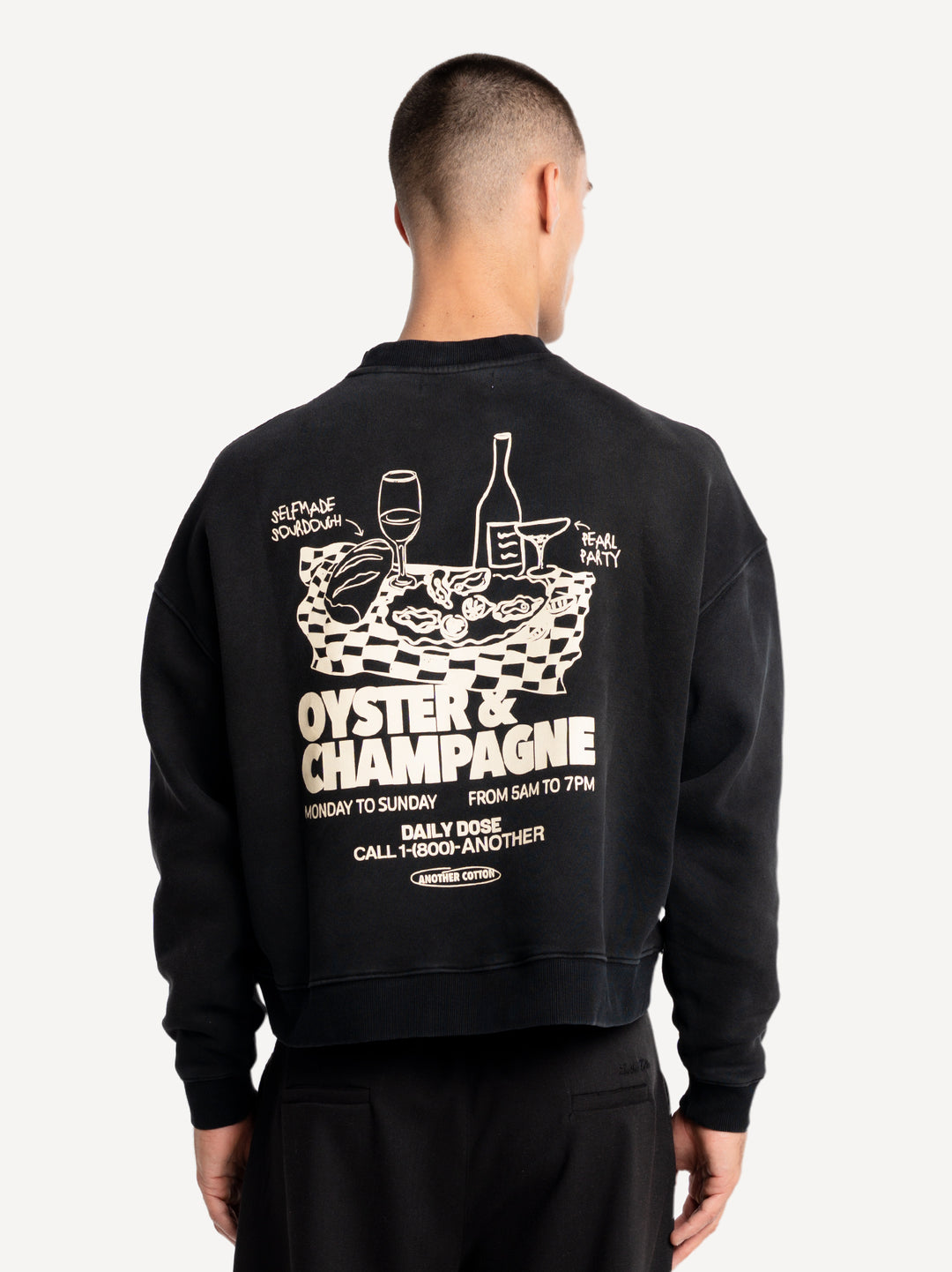 Oyster & Champagne Oversized Sweatshirt