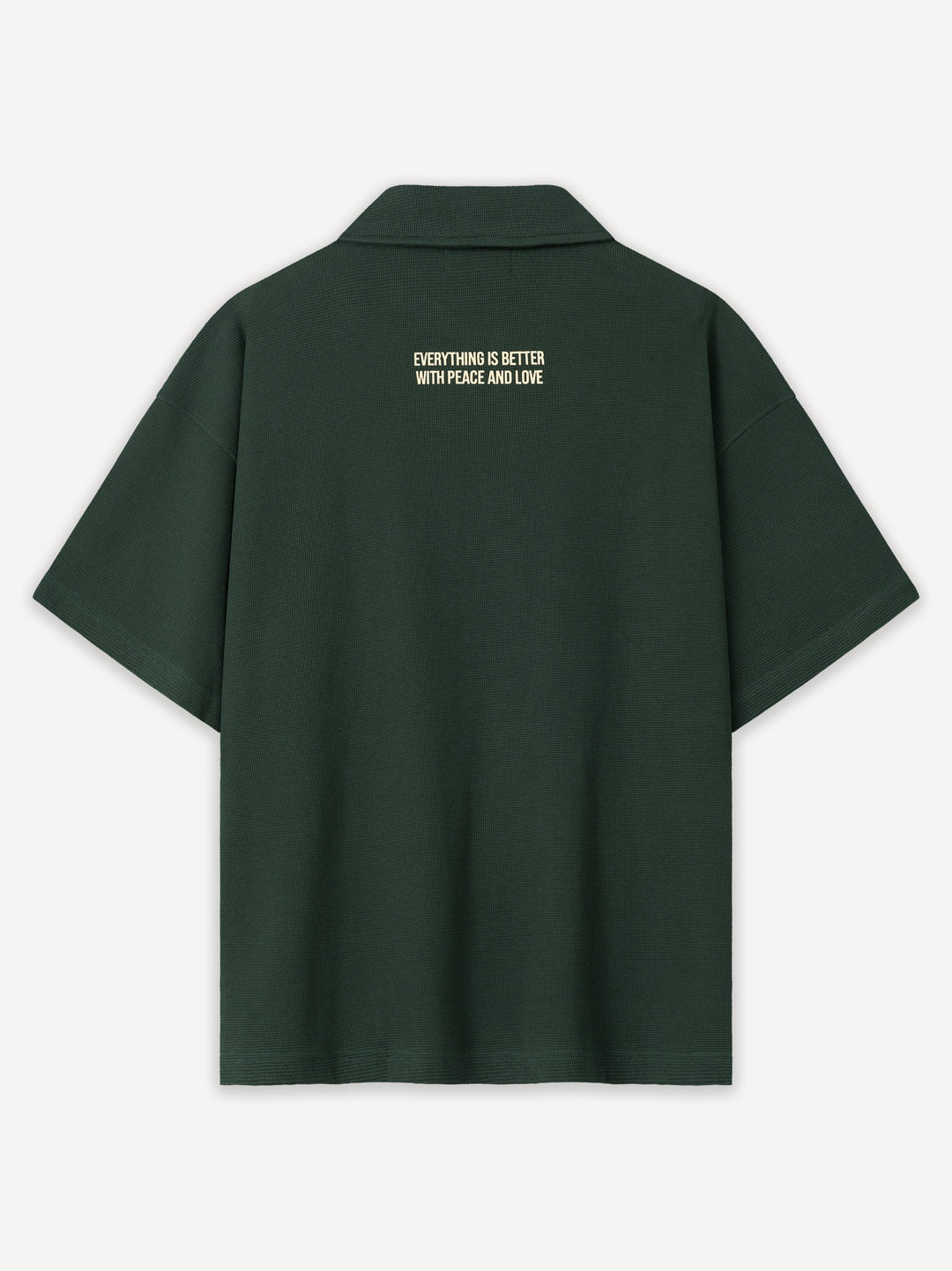 Peace Waffle Polo Shirt