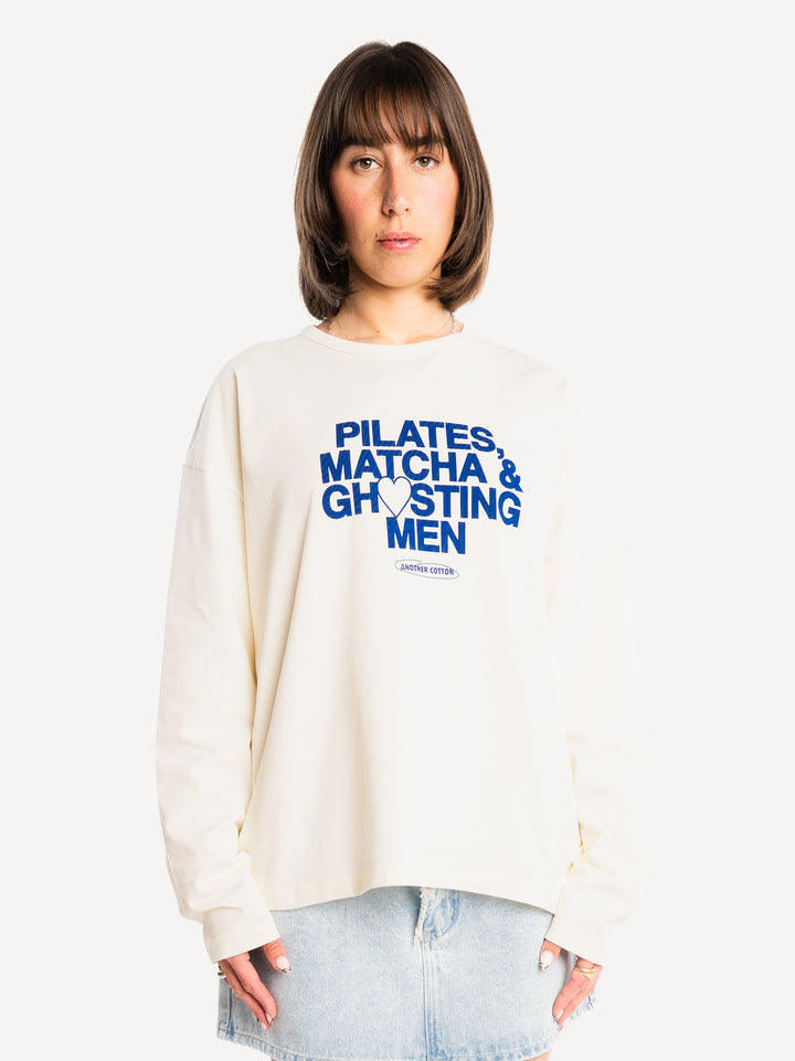 Pilates & Gh*sting Longsleeve — Off White