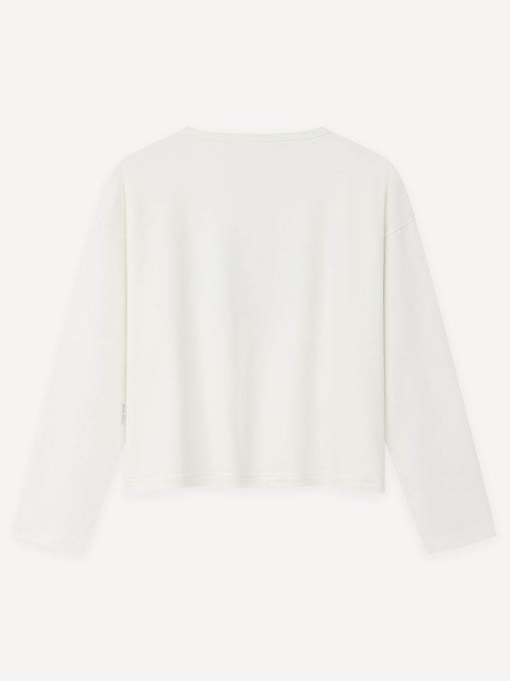 Pilates & Gh*sting Longsleeve — Off White