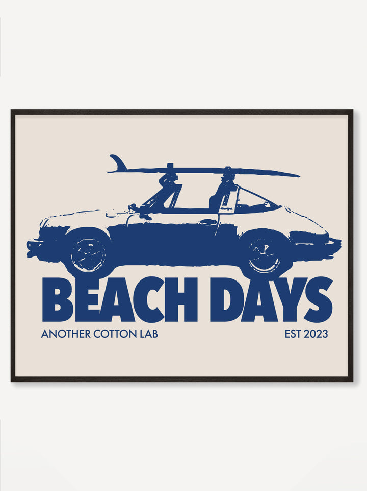 Beach Days Poster