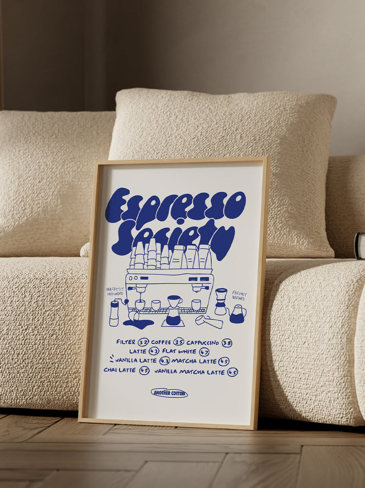 Espresso Society Poster
