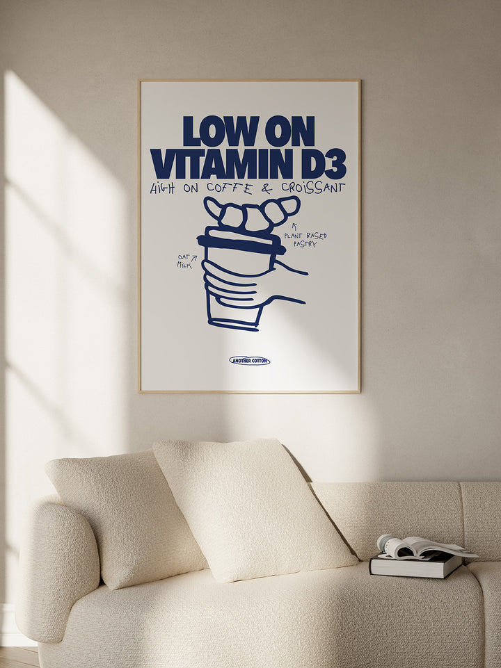 Low on Vitamin D3 Poster