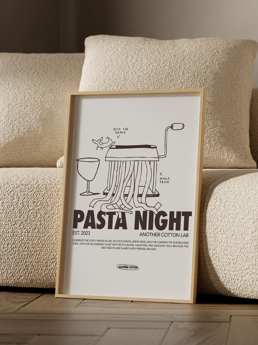 Pasta Night Poster
