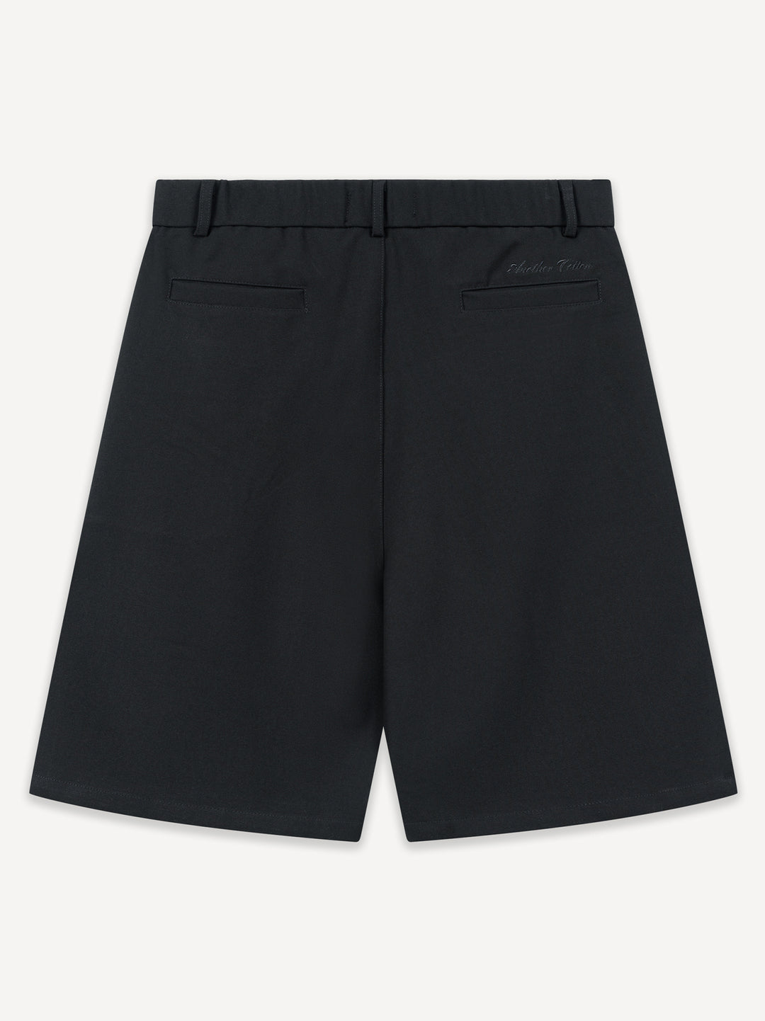 Ragazzi Pleated Shorts — Black