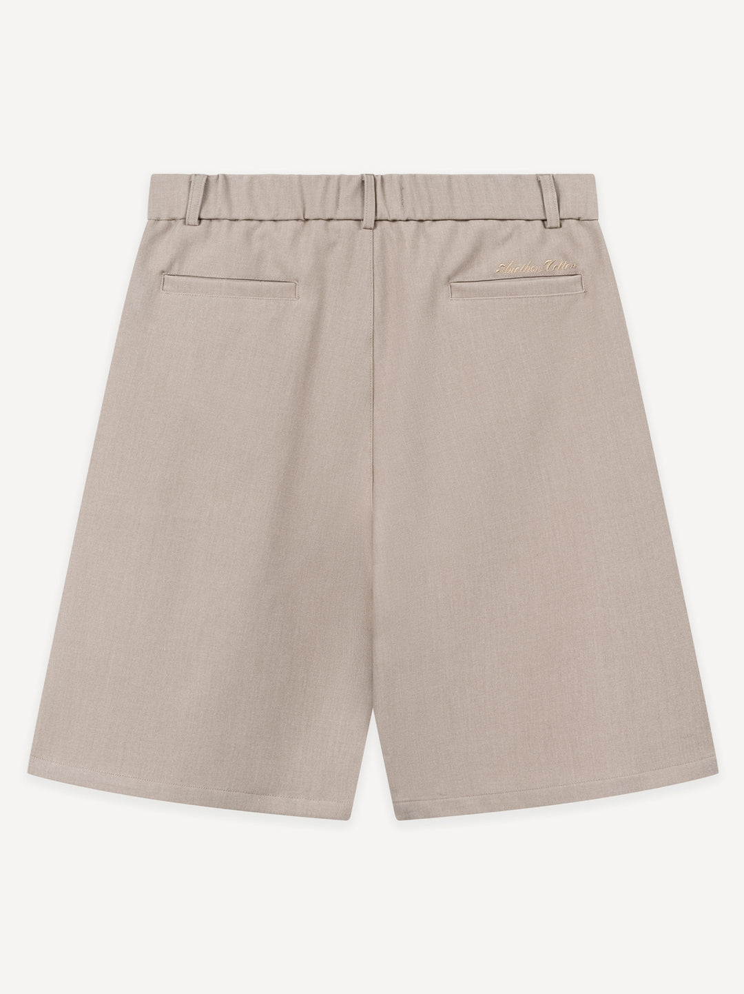 Ragazzi Pleated Shorts — Beige