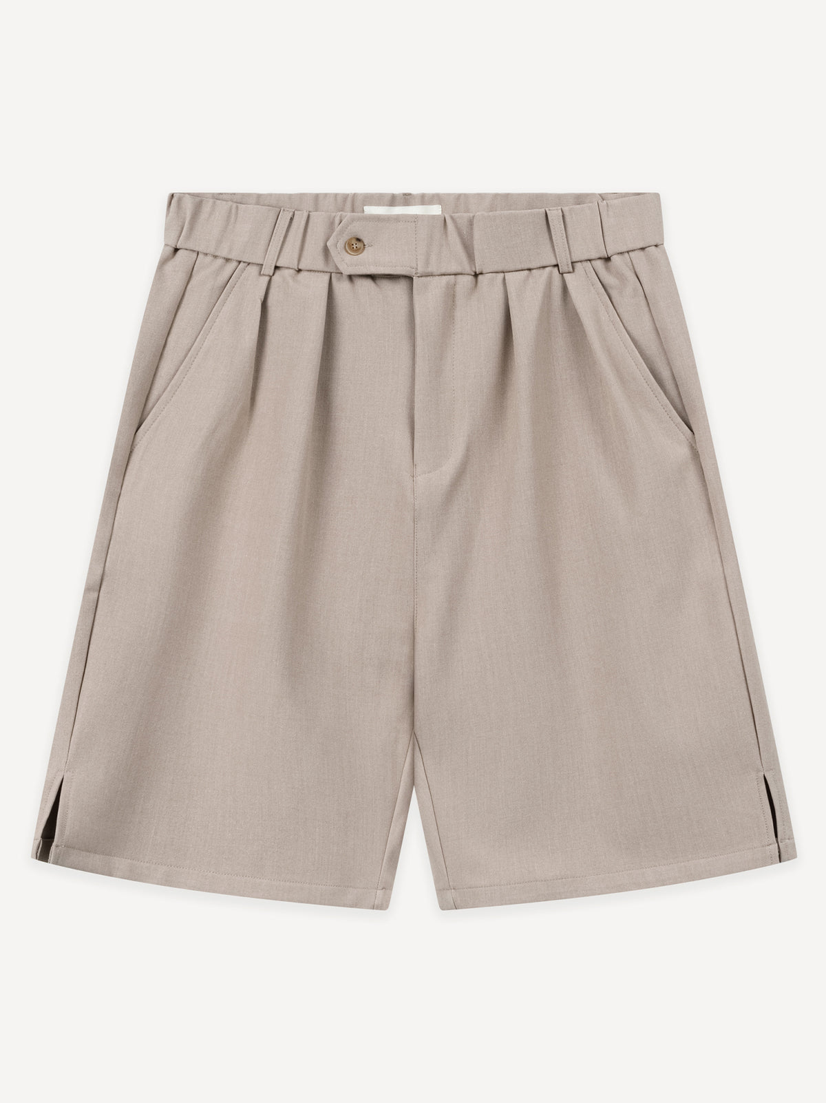 Ragazzi Pleated Shorts – Sand