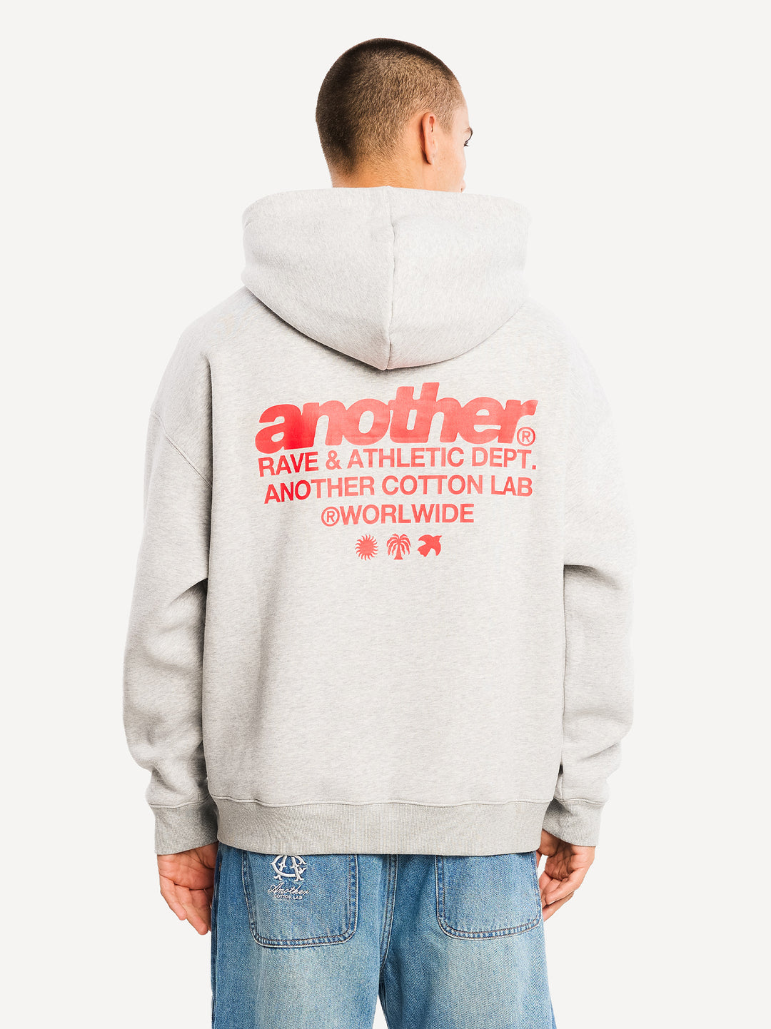 Rave & Athletic Dept. Hoodie — Heather Grey