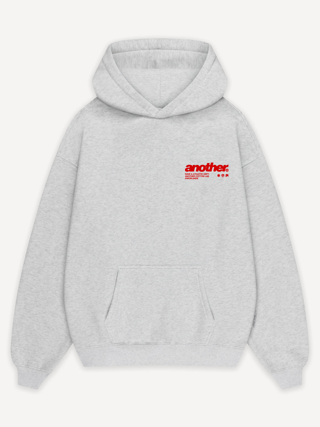 Rave & Athletic Dept. Hoodie — Heather Grey