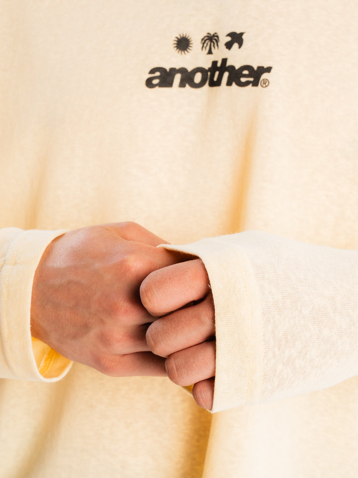 Rave & Athletic Dept. Ringer Longsleeve — White