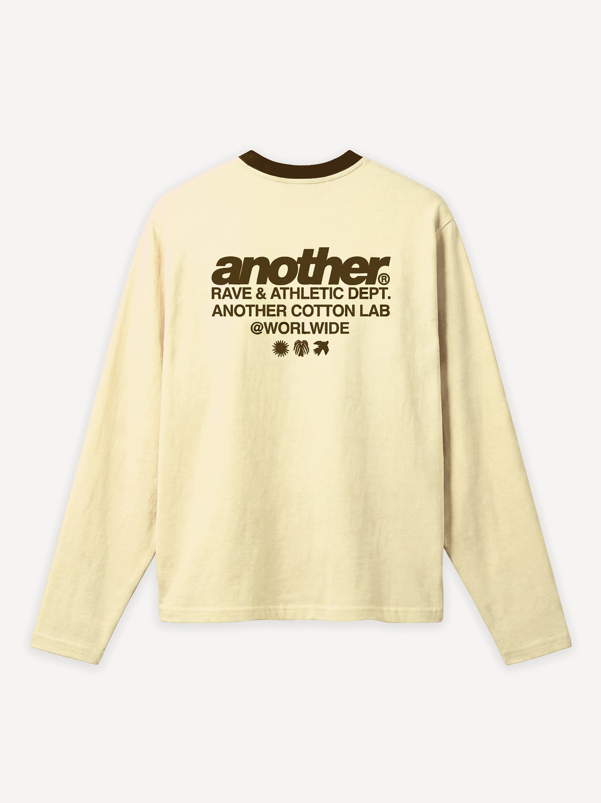 Rave & Athletic Dept. Ringer Longsleeve – Butter