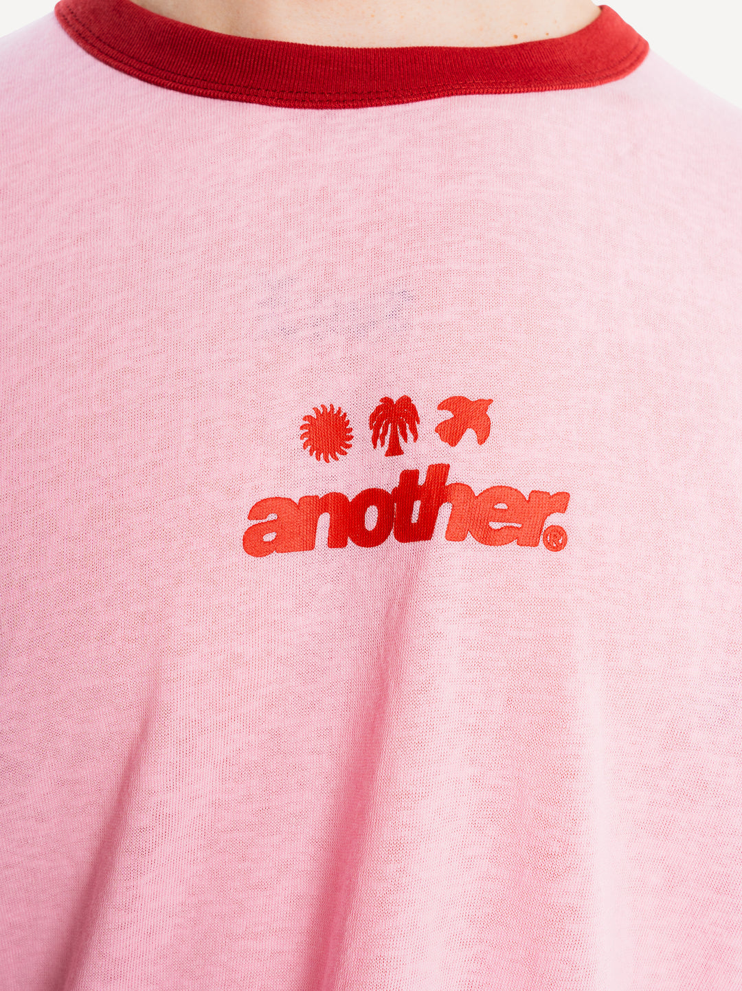 Rave & Athletic Dept. Ringer Longsleeve — Pink