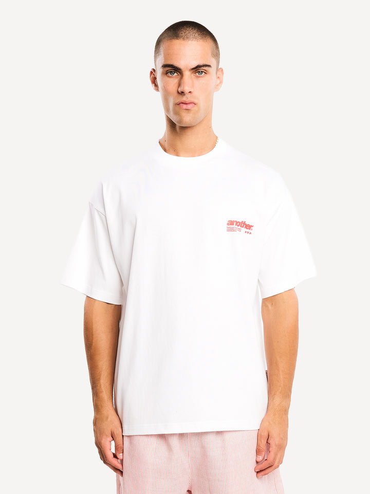 Rave & Athletic Dept. T-Shirt — White