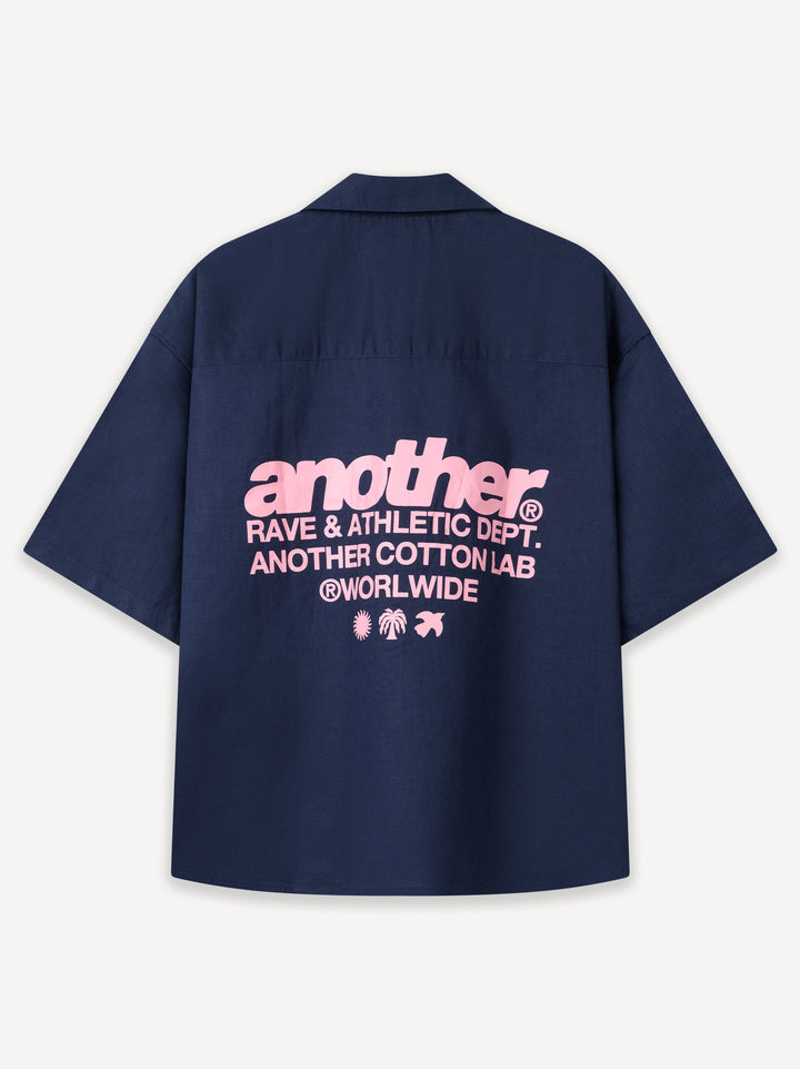 Rave & Athletic Dept. Linen Bowling Shirt