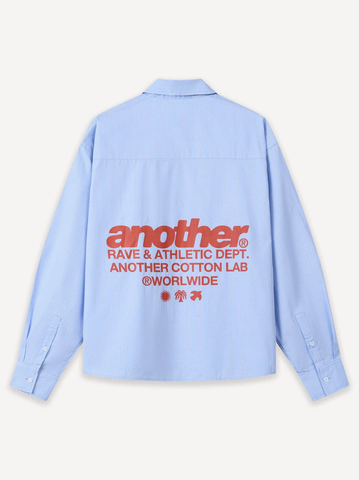 Rave & Athletic Dept. Shirt – Blue Striped